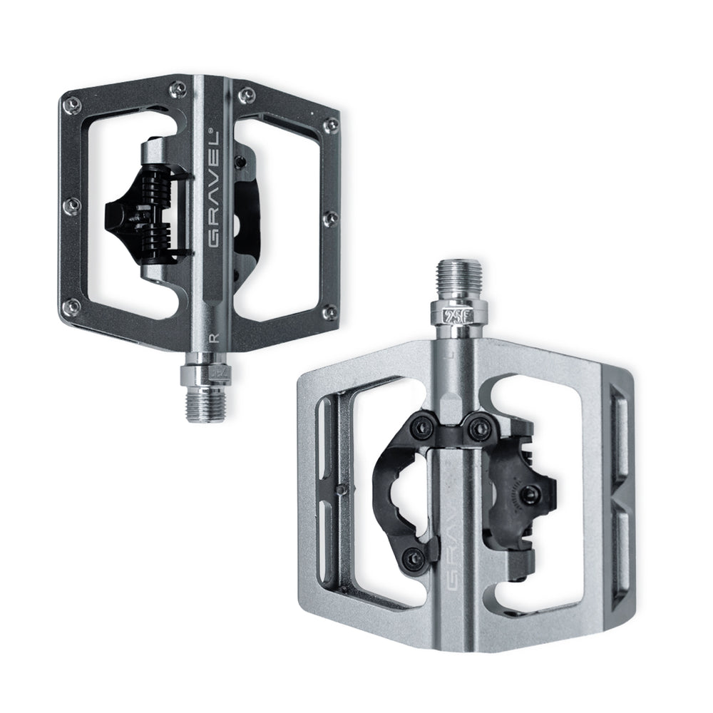 PEDAL GRAVEL PLATAFORMA + SPD