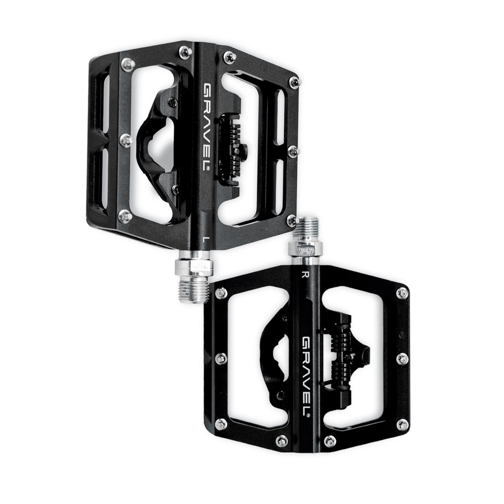 PEDAL GRAVEL PLATAFORMA + SPD