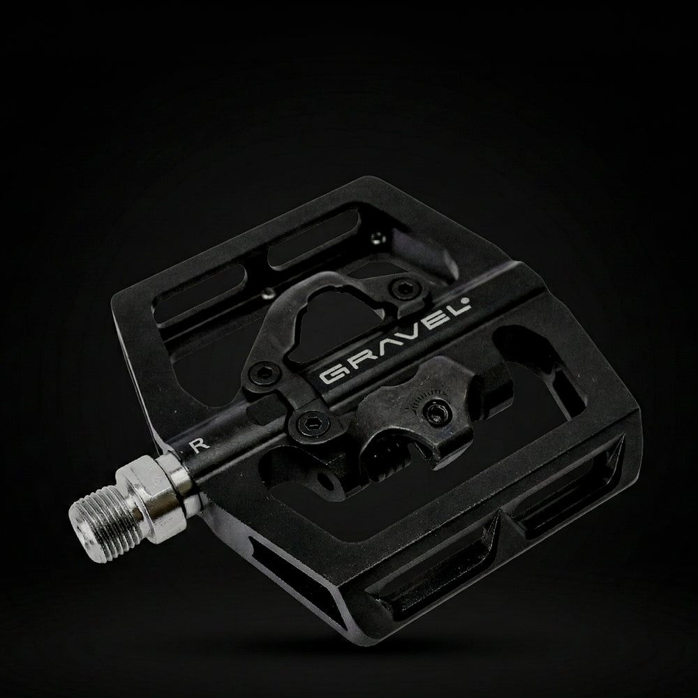 PEDAL GRAVEL PLATAFORMA + SPD