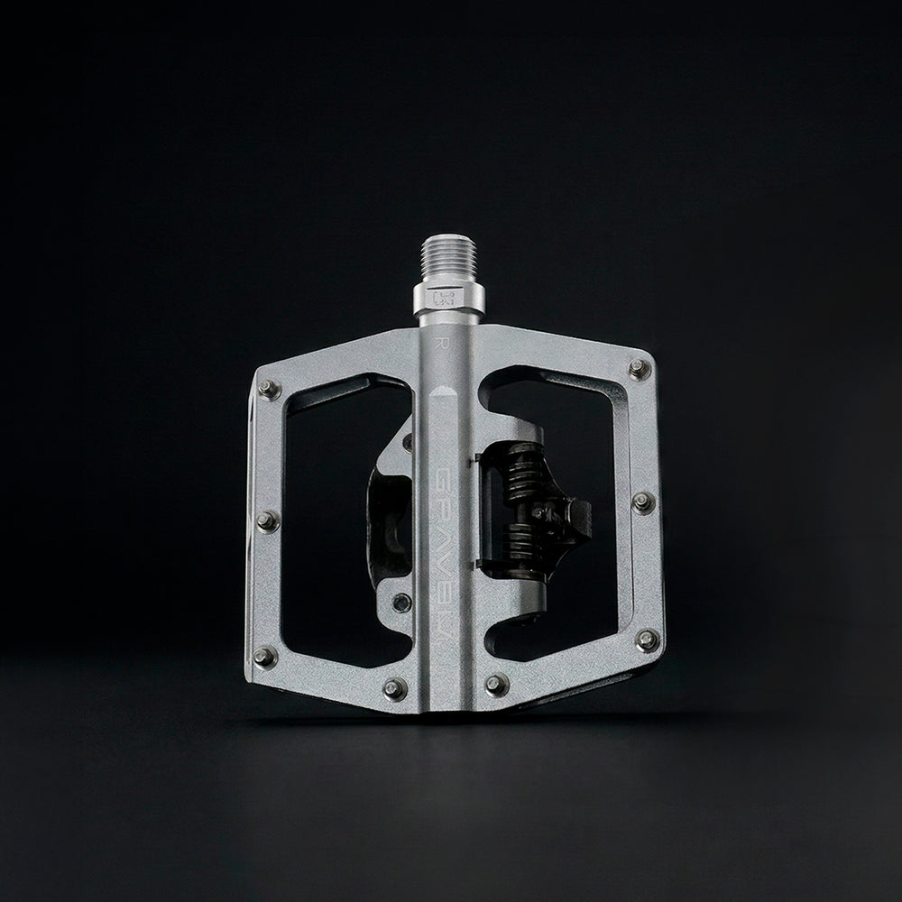 PEDAL GRAVEL PLATAFORMA + SPD