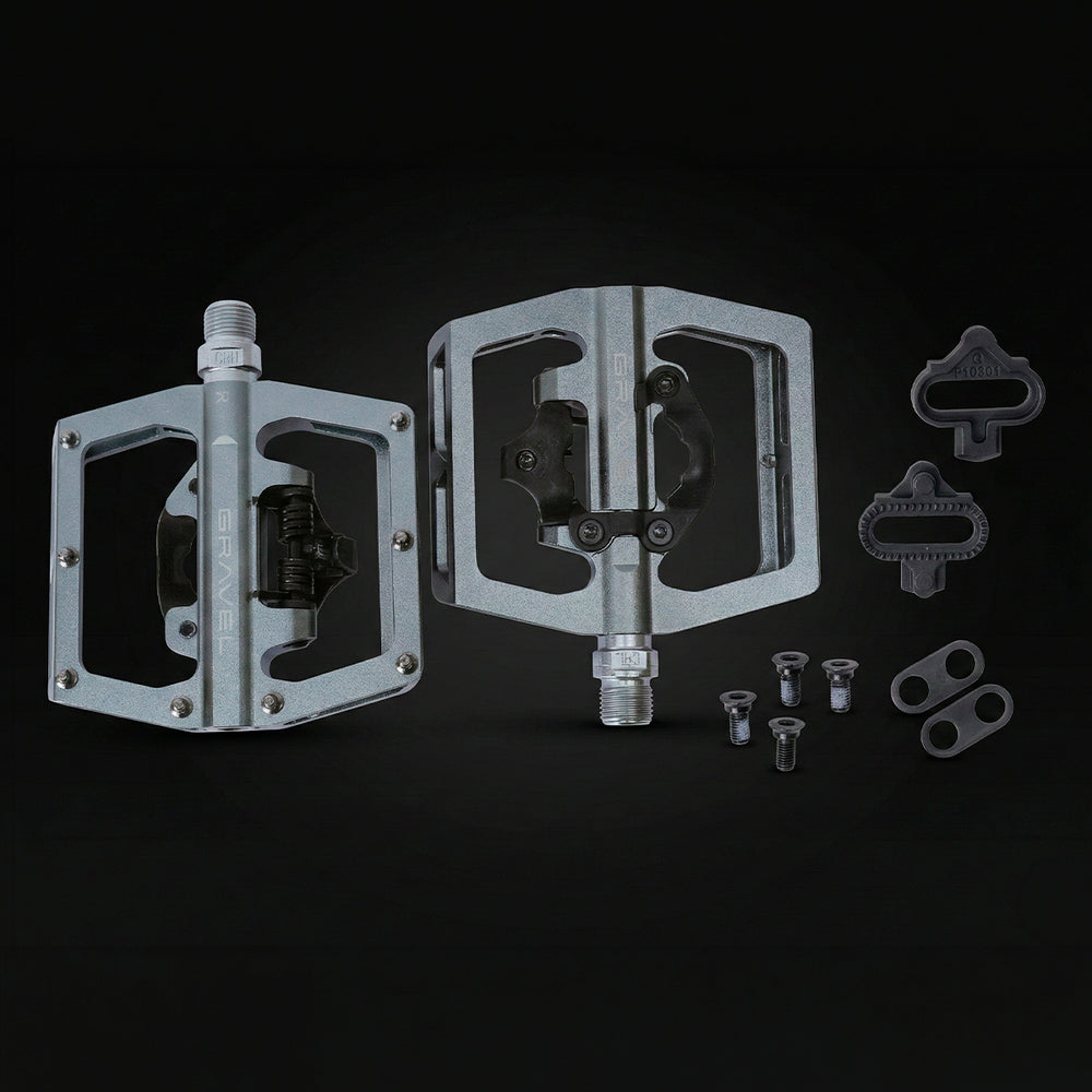 PEDAL GRAVEL PLATAFORMA + SPD