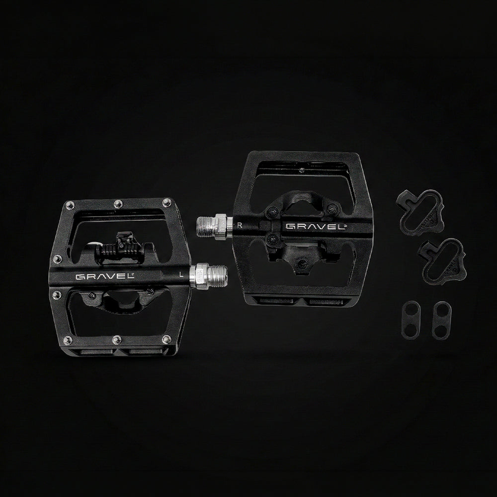 PEDAL GRAVEL PLATAFORMA + SPD