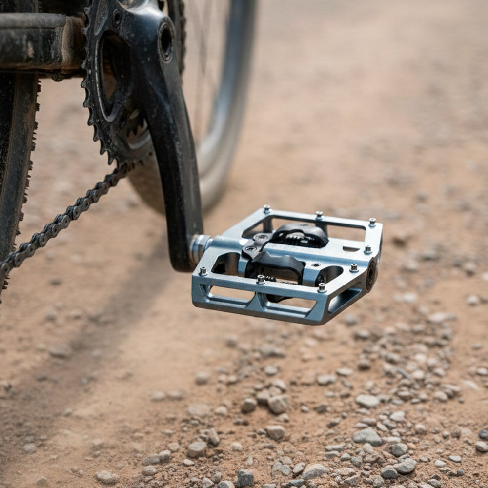 PEDAL GRAVEL PLATAFORMA + SPD
