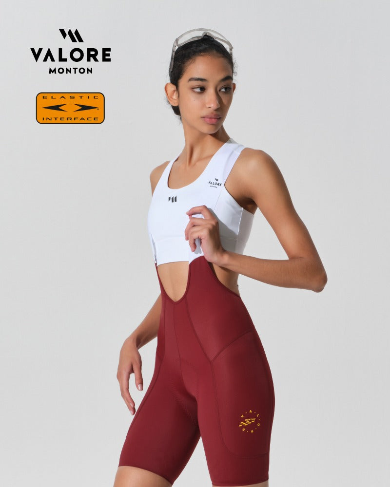 Bib Short VALORE MagnaFlex · Mujer · Metallic Blue