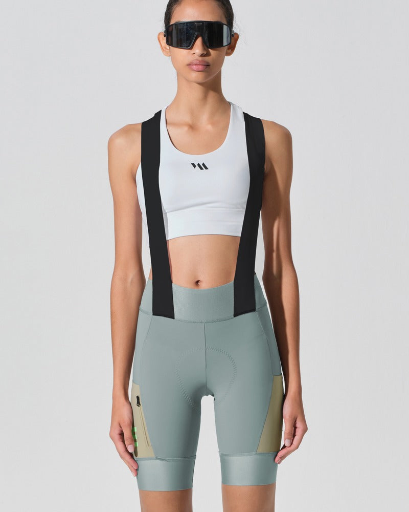 Bib Short VALORE Straordinario · Mujer · Gable Green