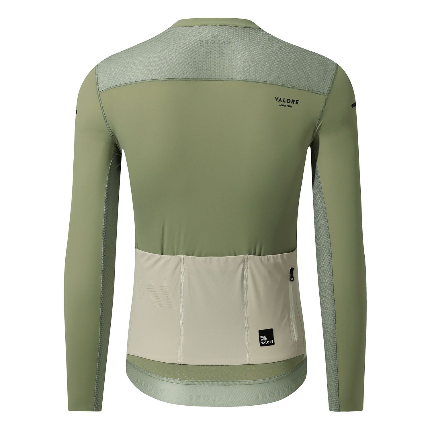 Jersey manga larga VALORE Straordinario · Hombre · Sage Green