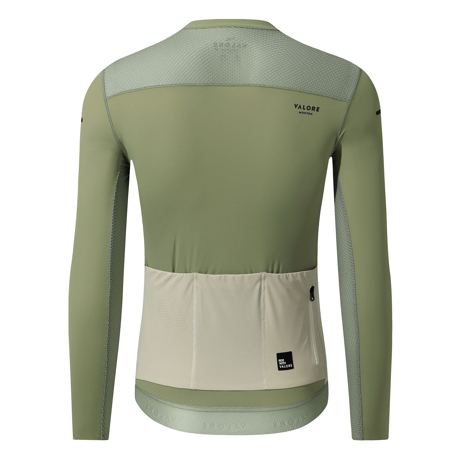 Jersey manga larga VALORE Straordinario · Hombre · Sage Green