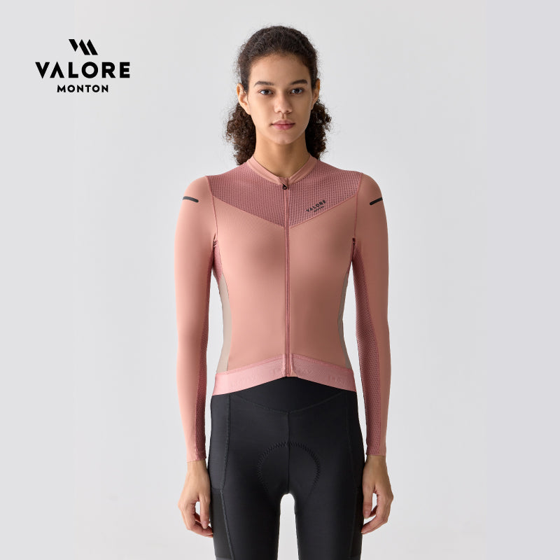 Jersey manga larga VALORE Straordinario · Mujer · Oriental Pink