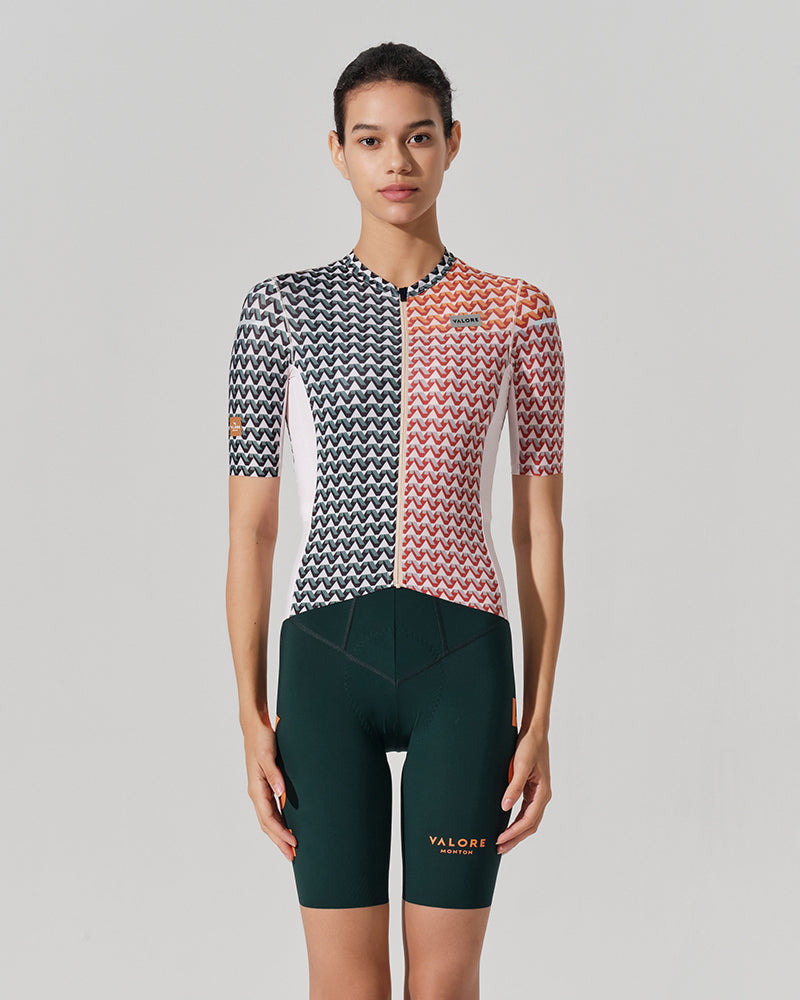 Jersey VALORE V Motiva · Mujer · Green & Rust