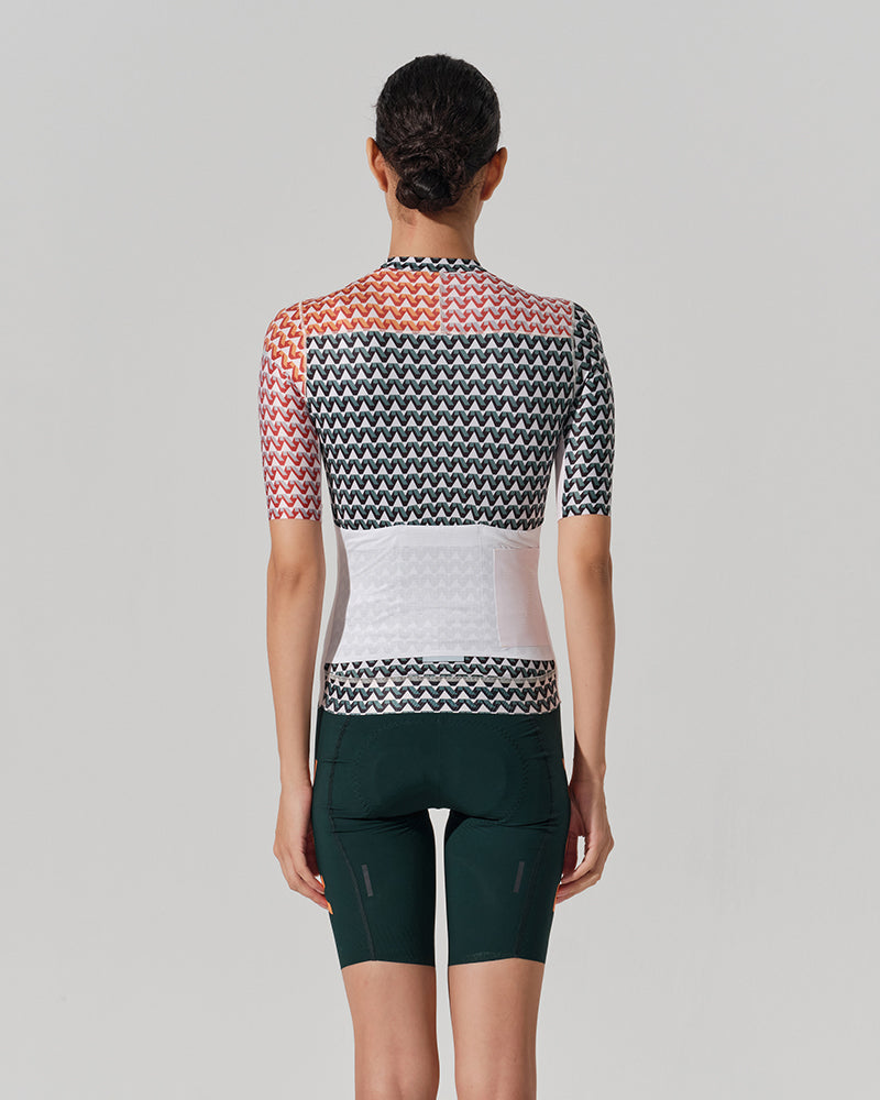 Jersey VALORE V Motiva · Mujer · Green & Rust